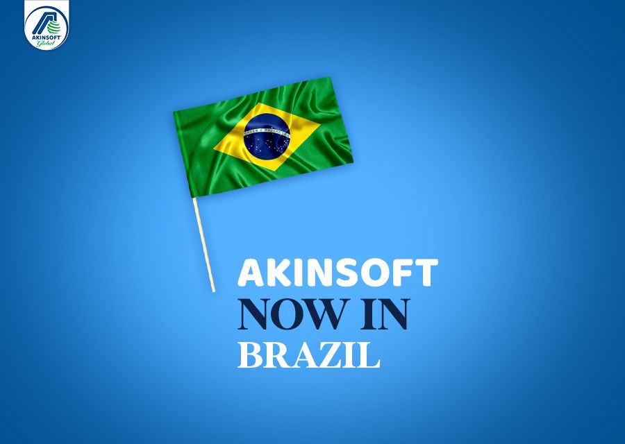 AKINSOFT is now in BRAZIL!