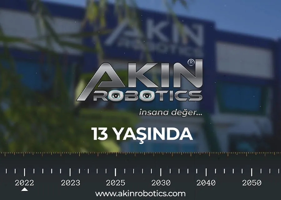 AKINROBOTICS is 13 YEARS OLD