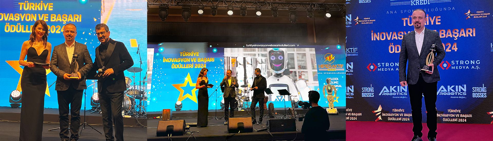 Robotic Technologies Brand of the Year Award was given to AKINROBOTICS