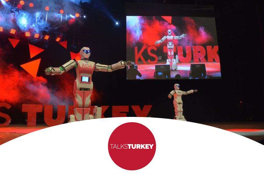 HUMANOID ROBOTS ADA GH5 AT THE TALKS TURKEY 