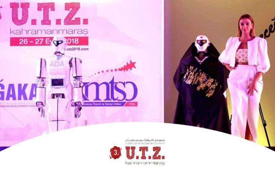 HUMANOID ROBOT ADA GH5s AT THE 3rd INTERNATIONAL TEXTILE SUMMIT