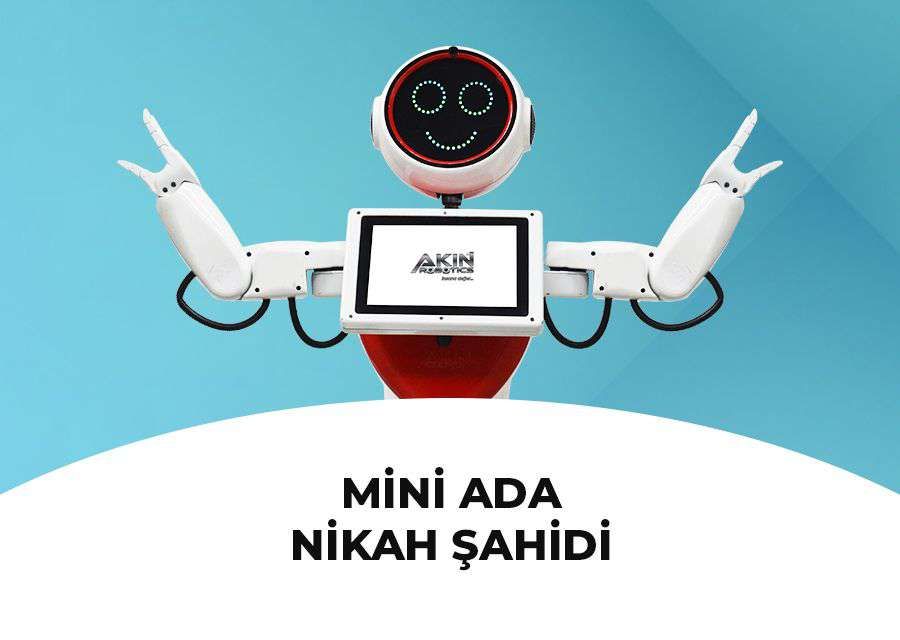 MINI ADA MAKES HISTORY AS THE WORLD’S FIRST ROBOT WEDDING WITNESS