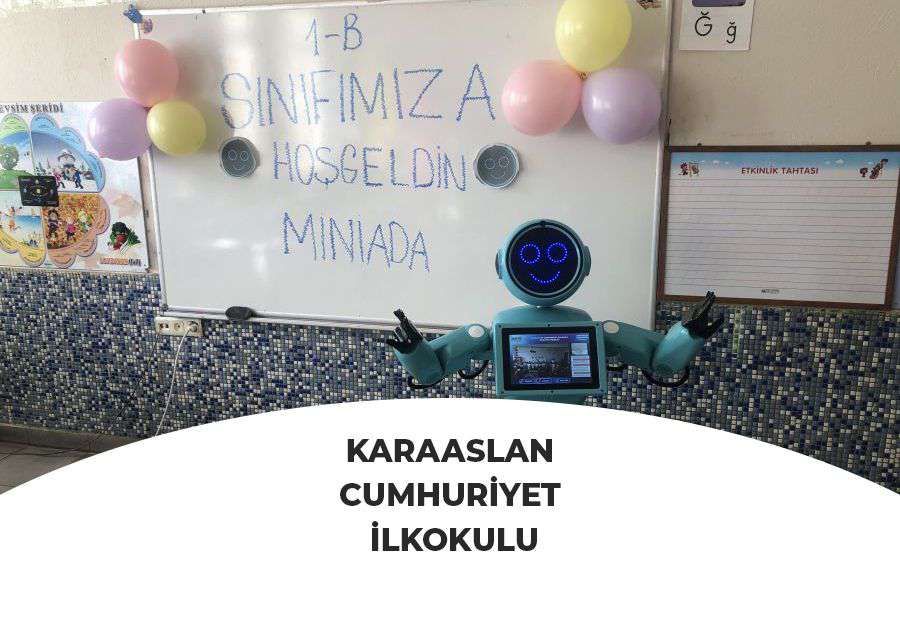 MINI ADA AT KARAASLAN CUMHURIYET PRIMARY SCHOOL ROBOTICS EVENT...