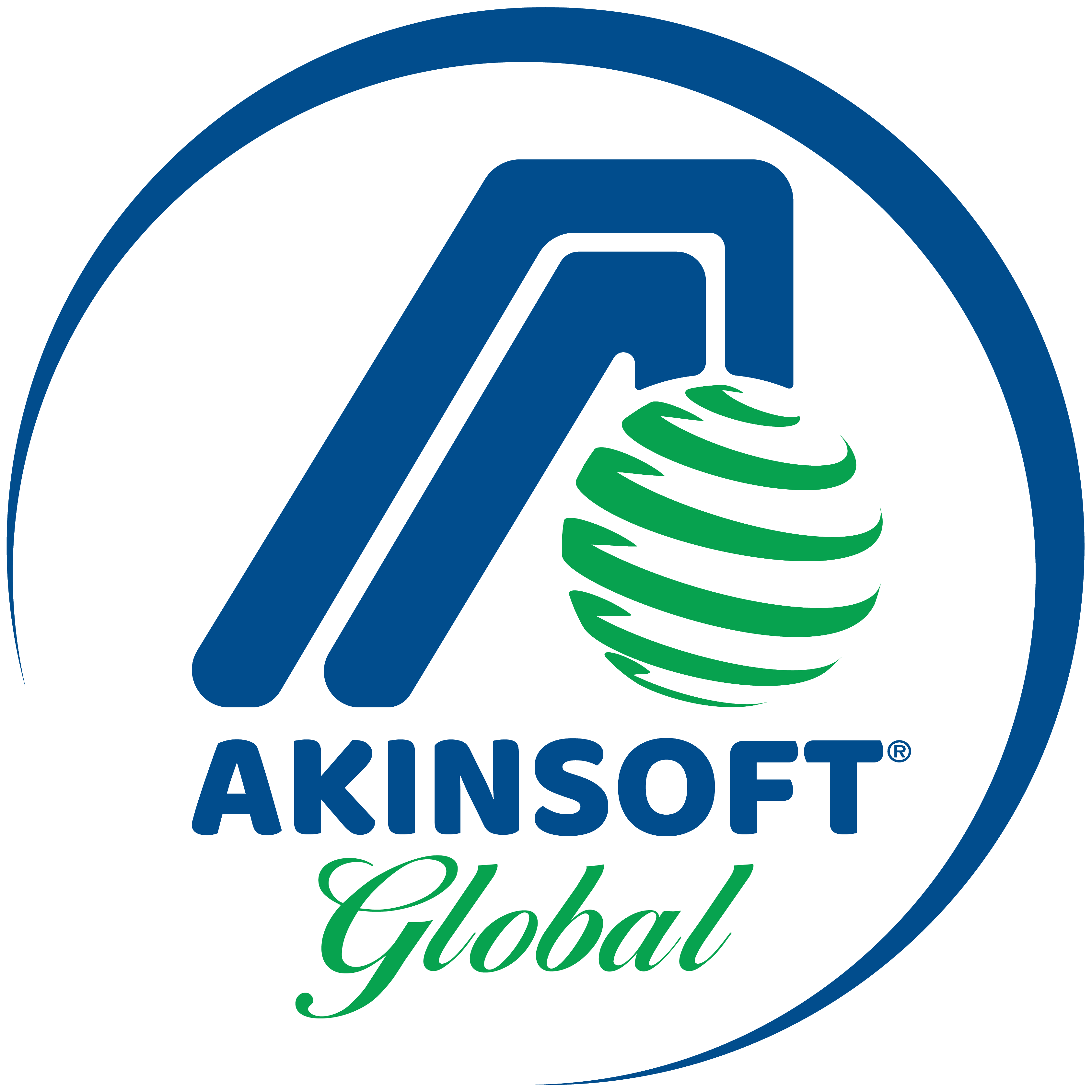 Akınsoft Global Logo